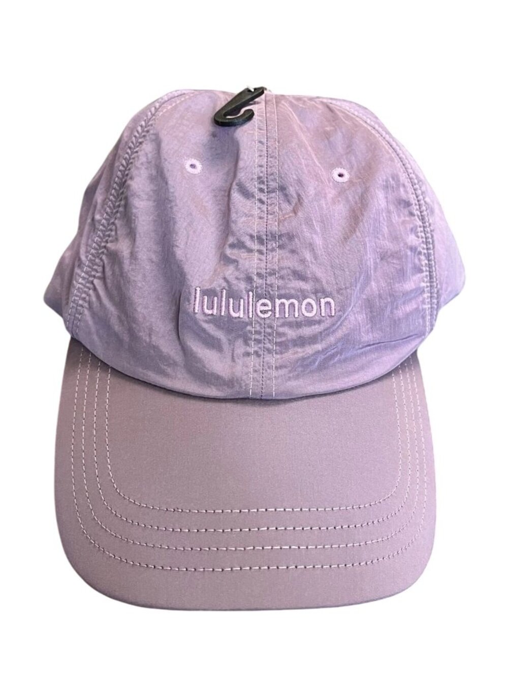Lululemon Light Purple Nylon Adjustable Strapback Hat Size S/M